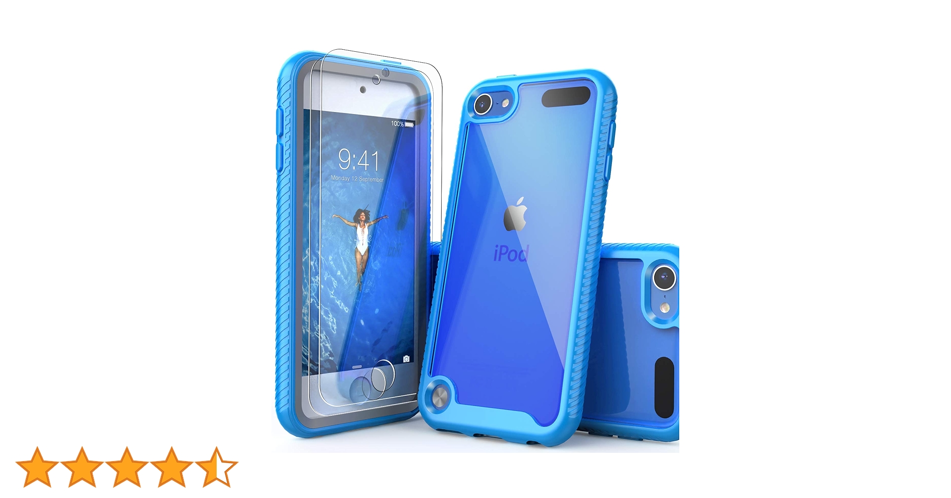 Amazon | IDYStar iPod Touch 第7世代用ケース 2イン1 耐衝撃